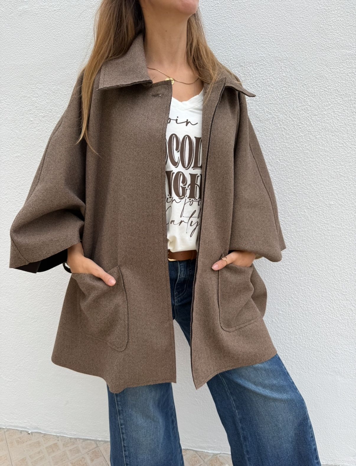 Casaco / Capa Oversized Viena