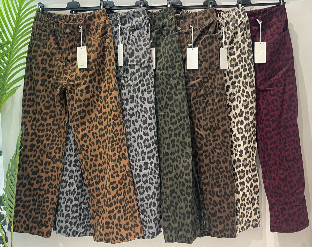 Calças Animal Print| Várias Cores