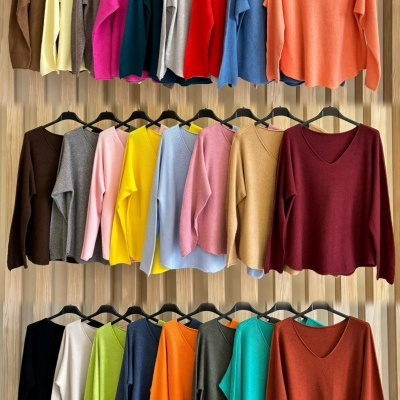 Camisola Decote V Avignon | Várias Cores