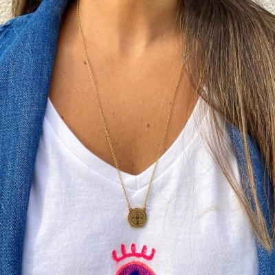 Escapulário Trancoso Aço