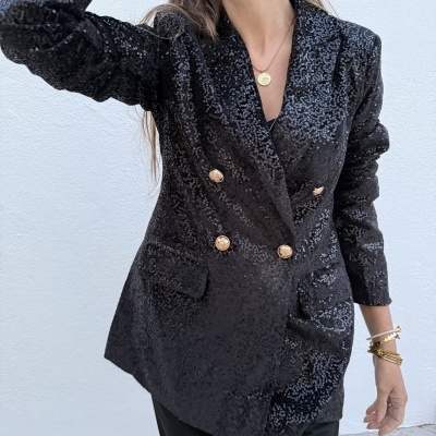 Blazer Veludo Hollywood Lantejoulas | Várias Cores