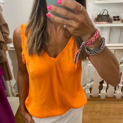 Top Folhinhos Modelo Acetinado | Várias Cores