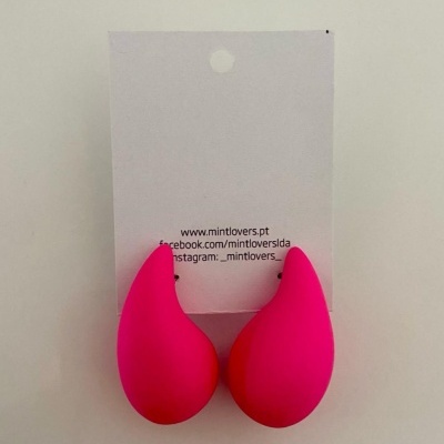 Brincos Lágrima Coloridos