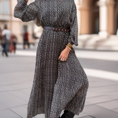 Vestido Golden Bloom