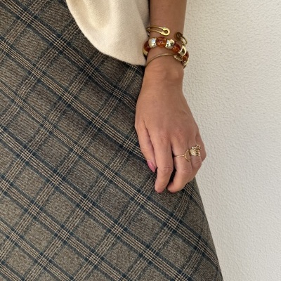 Saia Xadrez | Várias cores