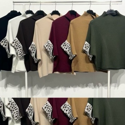 Camisola Manga Tigre | Várias Cores