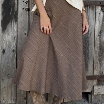 Saia Xadrez | Várias cores