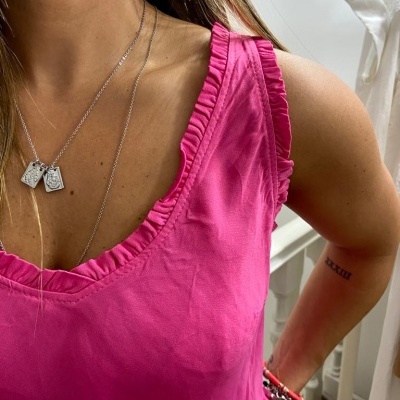 Top Folhinhos Modelo Acetinado | Várias Cores