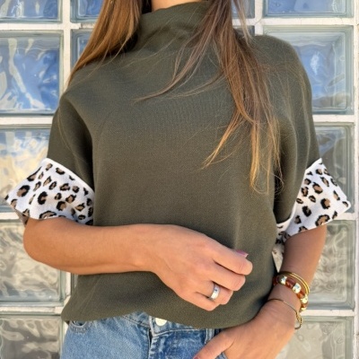 Camisola Manga Tigre | Várias Cores