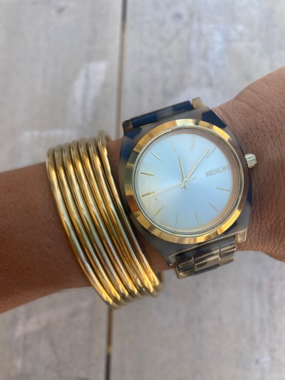 Conjunto 7 Escravas Lisas em Aço