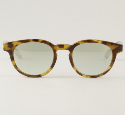 HC Tortoise Trastevere with semitransparent green lenses