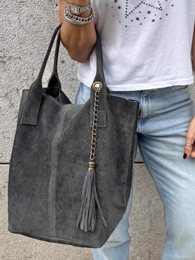 Mala Camurça Pompom Farripas | Várias Cores