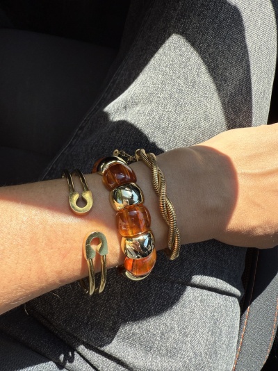 Pulseira Snake Entrelaçada