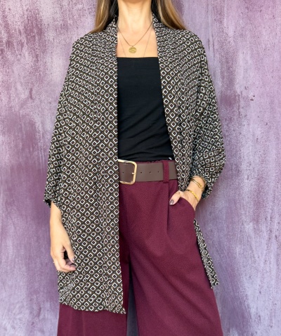 Kimono Geométrico | Várias Cores