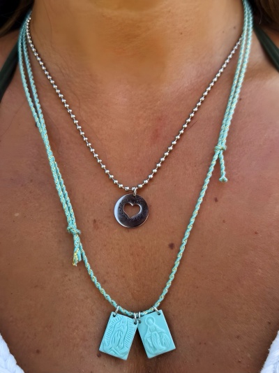 Escapulário Summer Blue