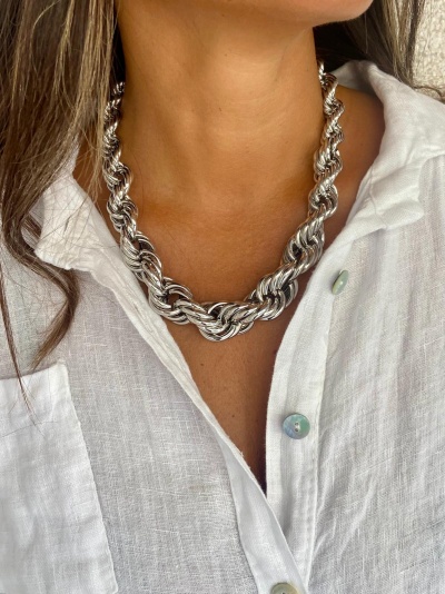 Malha Gibraltar Prateada