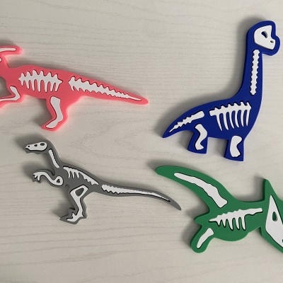 Puzzle # Dinossauros  # Kit 3