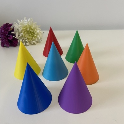 Cones para radiestesia - Individuais - Base 5 cm