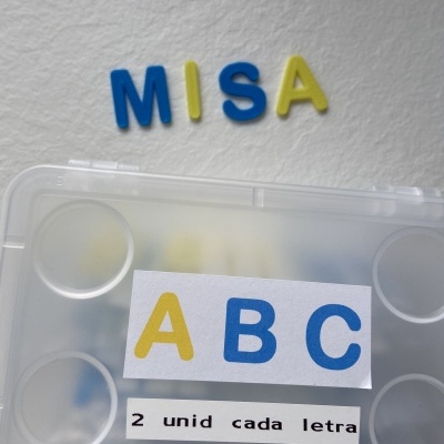 Alfabeto móvel # Letras imprensa maiúsculas