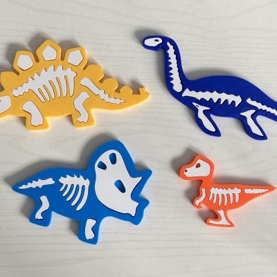 Puzzle # Dinossauros  # Kit 4