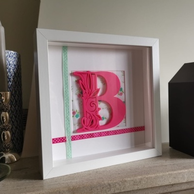 Quadro com Monograma "B"