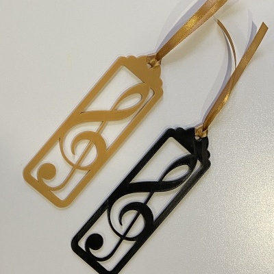 Marcadores de livros - Música