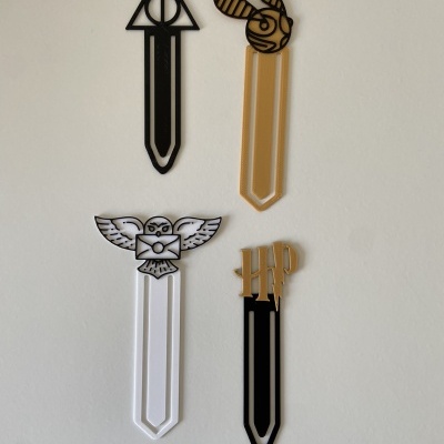 Marcadores de Livros Harry Potter [Conjunto 1]