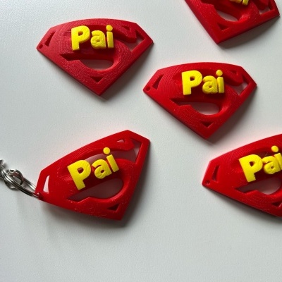 Porta-chaves # Dia do pai