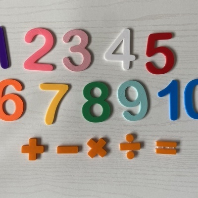 Números e simbolos matemáticos