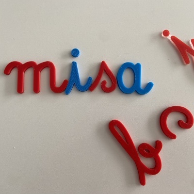 Alfabeto móvel # Letras cursivas # Minúsculas # 3 unidades de cada letra com caixa