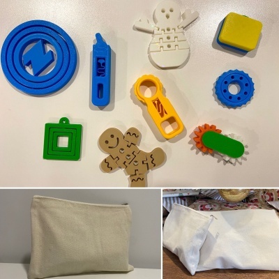 Saco com Fidget Toys #3