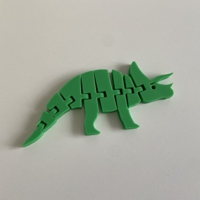 Fidget Toys # Flexíveis # Dinossauro