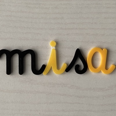 Alfabeto móvel # Letras cursivas minúsculas # 1 unidade de cada letra