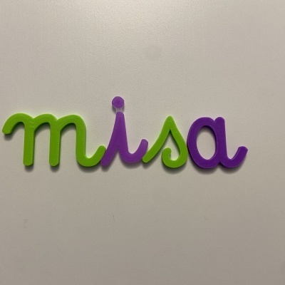 Alfabeto móvel # Letras cursivas # Minúsculas # 5 unidades de cada letra