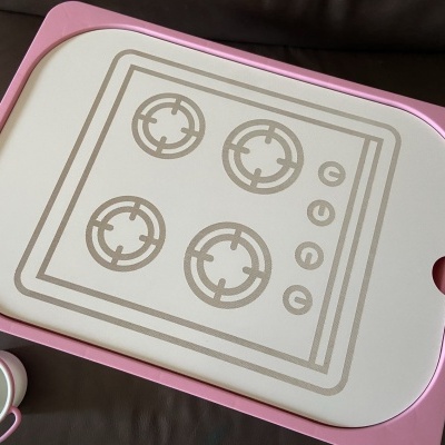 Tampa para caixas Trofast # Fogão