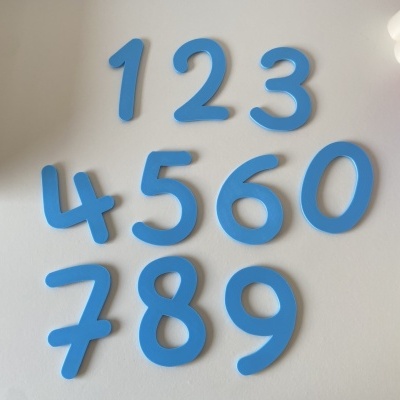 Números Magnéticos # 0 a 9 # 1 unidade de cada número