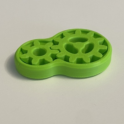 Fidget Toys # 21 # Duas rodas