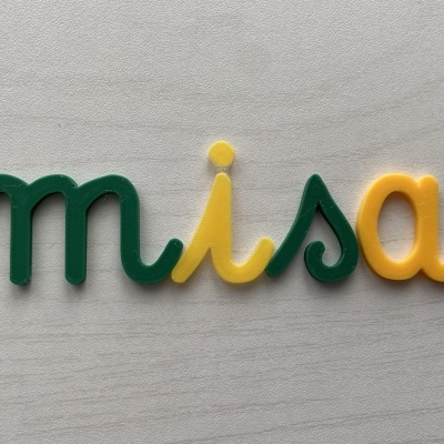 Alfabeto móvel # Letras cursivas # Minúsculas # 5 unidades de cada letra