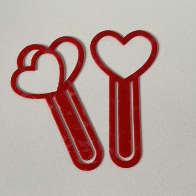 Marcadores de livros - Corações