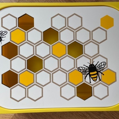 Tampa para caixas Trofast # Abelhas