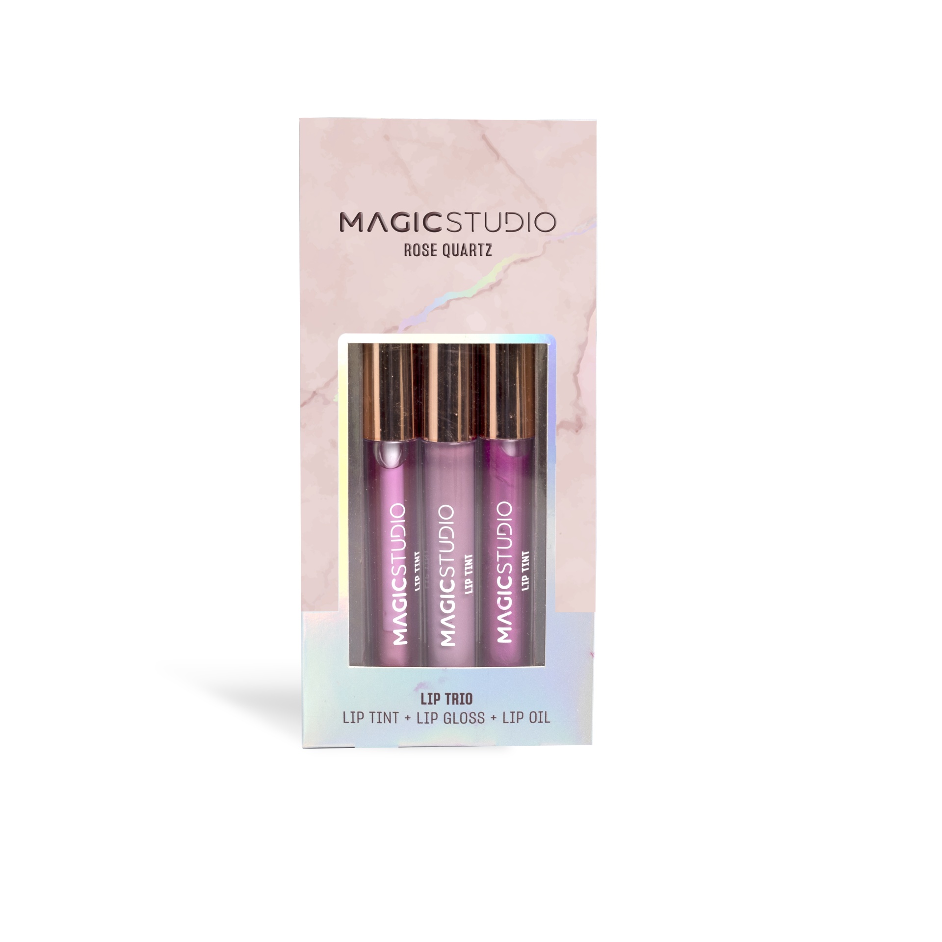 LIP TRIO GLOSS ROSE QUARTZ MAGIC STUDIO