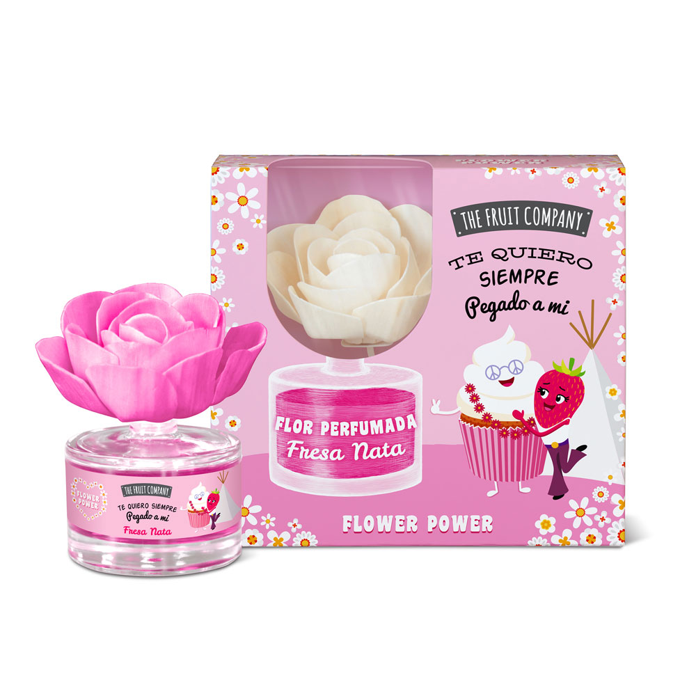 FLOR PERFUMADA MORANGO & NATA 50ML