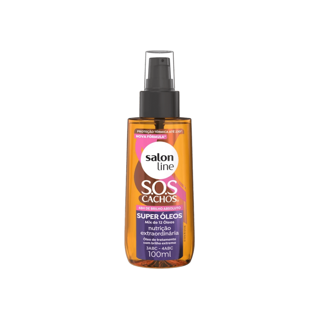 ÓLEO NUTRIÇÃO EXTRAORDINÁRIA MIX ÓLEOS 100ML SALON LINE