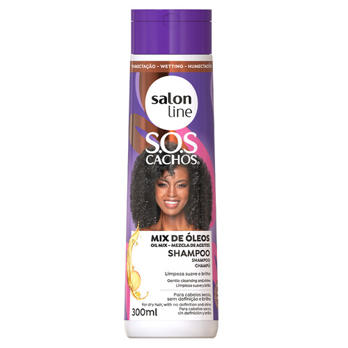 SHAMPOO MIX DE ÓLEOS 300ML SALON LINE