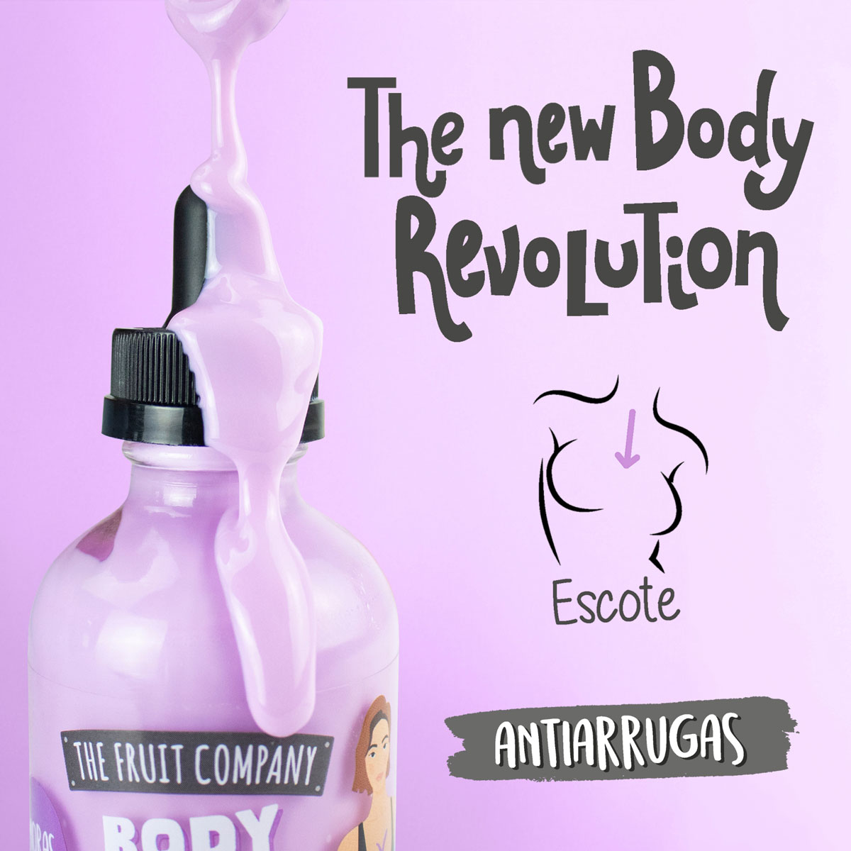 SERUM CORPORAL ANTI-RUGAS - AMORA 120ML