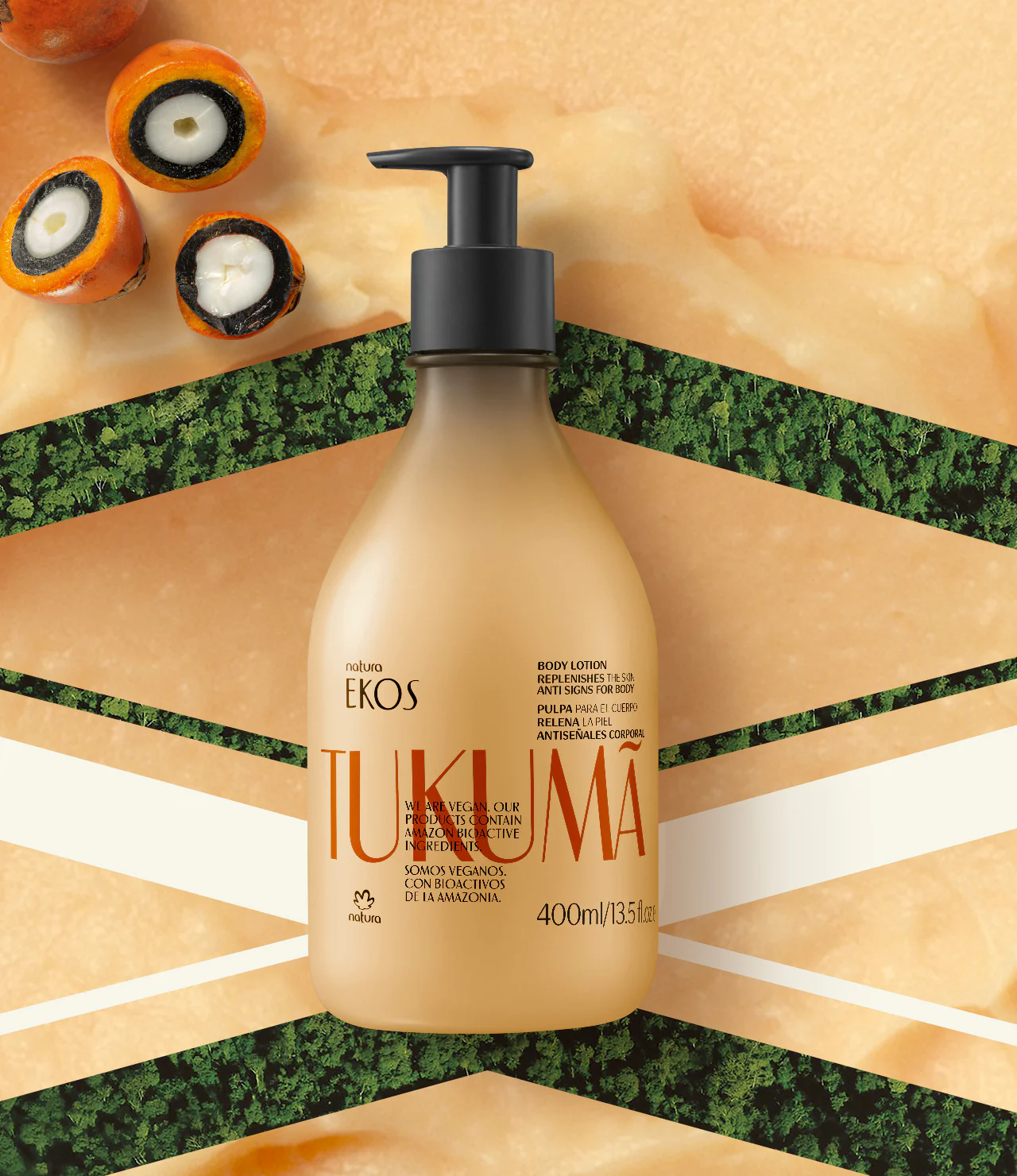 LOÇÃO PARA O CORPO TUKUMA - EKOS - 400ML