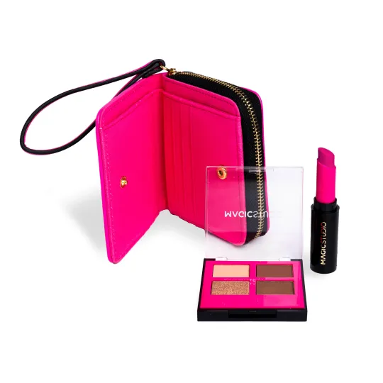 CONJ. PINK SAFARI WALLET MAGIC STUDIO