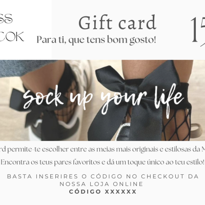 Gift Card Miss Peacok – O presente perfeito para quem tem bom gosto! 🎁