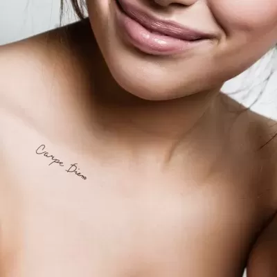Tatuagens Temporárias – Carpe Diem (Pack de 4)
