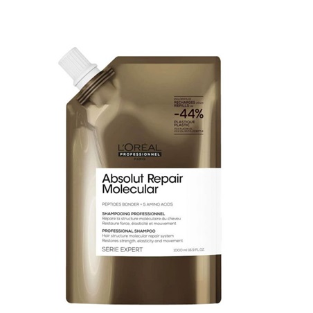 Shampoo Absolut Repair Molecular Loreal Serie Expert Refill 1000ml Shampoo Absolut Repair Molecular Loreal Serie Expert Refill 1000ml